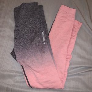 Pink and Gray Ombré Gymshark